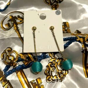 Preloved Turquoise Earrings